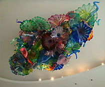 Chihuly Chandelier Sculpture