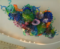 Chihuly Chandelier Sculpture